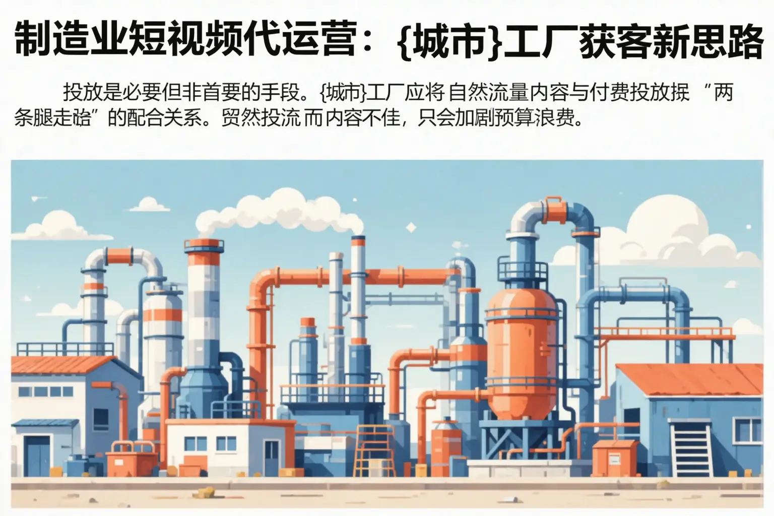 制造业短视频代运营：凤庆工厂获客新思路